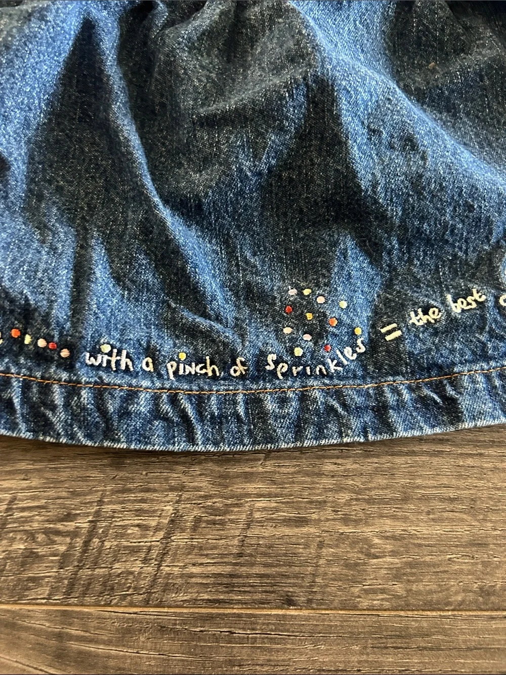 Osh Kosh Denim Jumper Girls 6-9mo